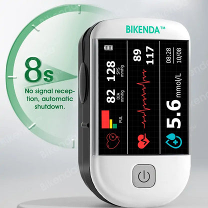 Pulsoxymeter Zuurstof- en Hartslagmeter met OLED-scherm Compact
