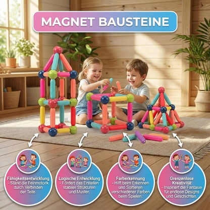 Magnetische Bouwstenen Set voor Kinderen Creatief Spelen