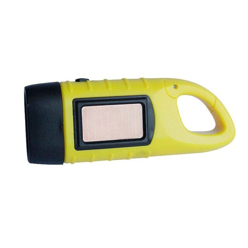 Waterproof Zaklamp Zonne-energie met Handmatige Oplading - Velinix