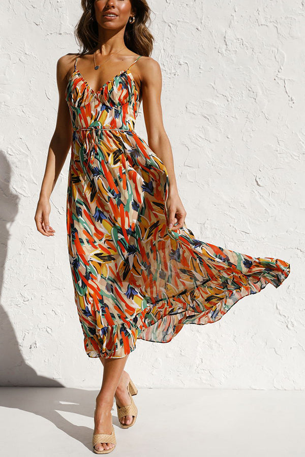 Charity™ – Dames Jurk Midi met Flatterend Silhouet en Vivid Kleuren-3