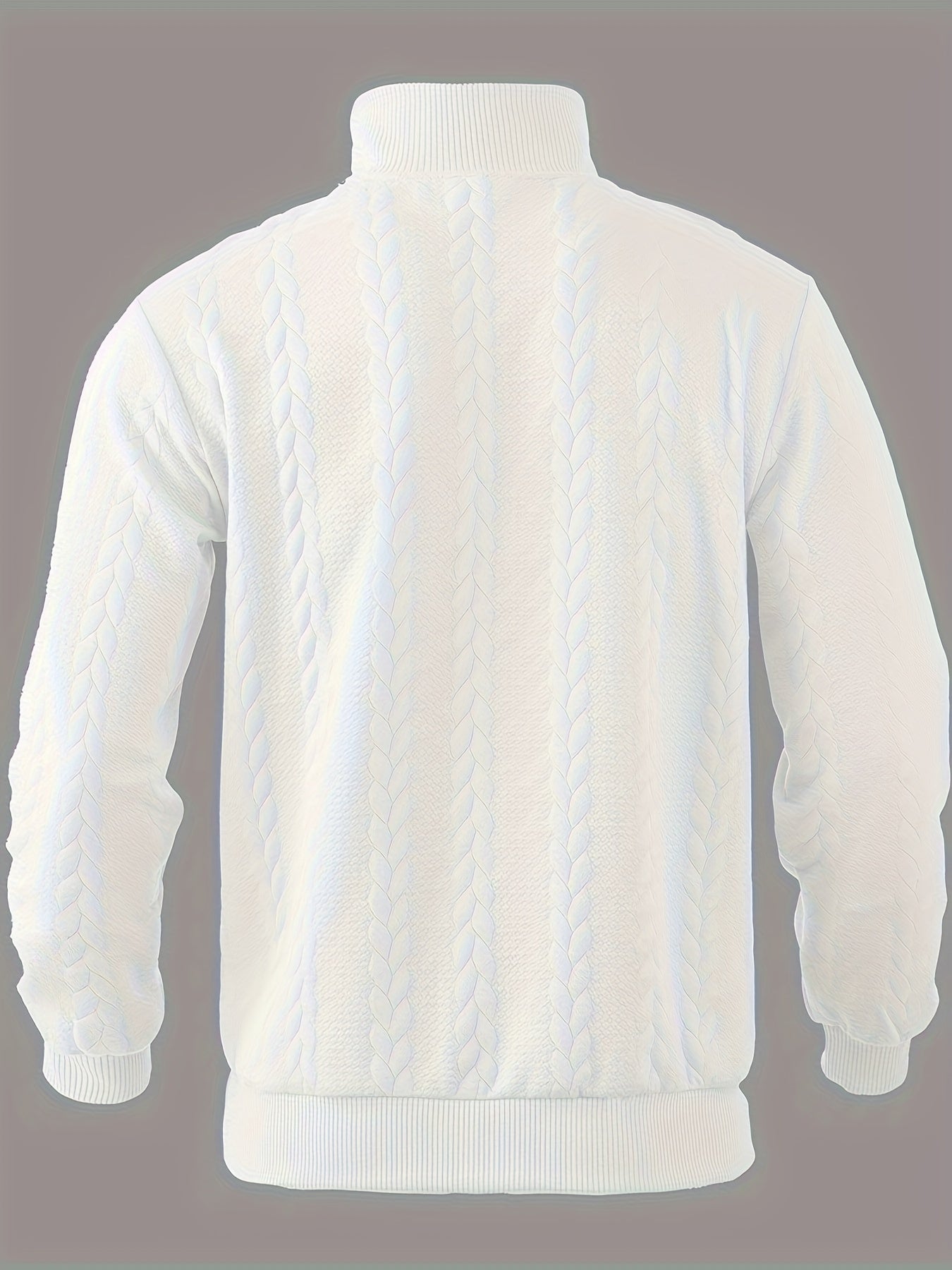 Herenpullover met Rits Vintage Stijl Victor