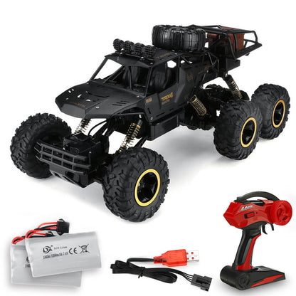 RC Monstertruck 6WD met LED Licht en Hoge Snelheid voor Offroad