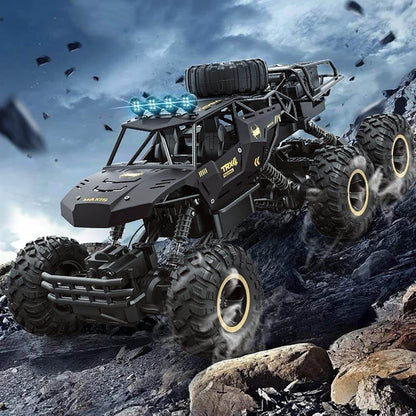 RC Monstertruck 6WD met LED Licht en Hoge Snelheid voor Offroad