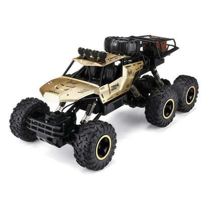 RC Monstertruck 6WD met LED Licht en Hoge Snelheid voor Offroad