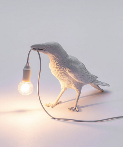 Vogel Tafellamp Unieke Kraaienlamp Dekoratie