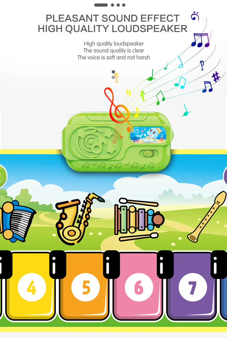 Dansspeelmat voor Kinderen met Muziek en Licht