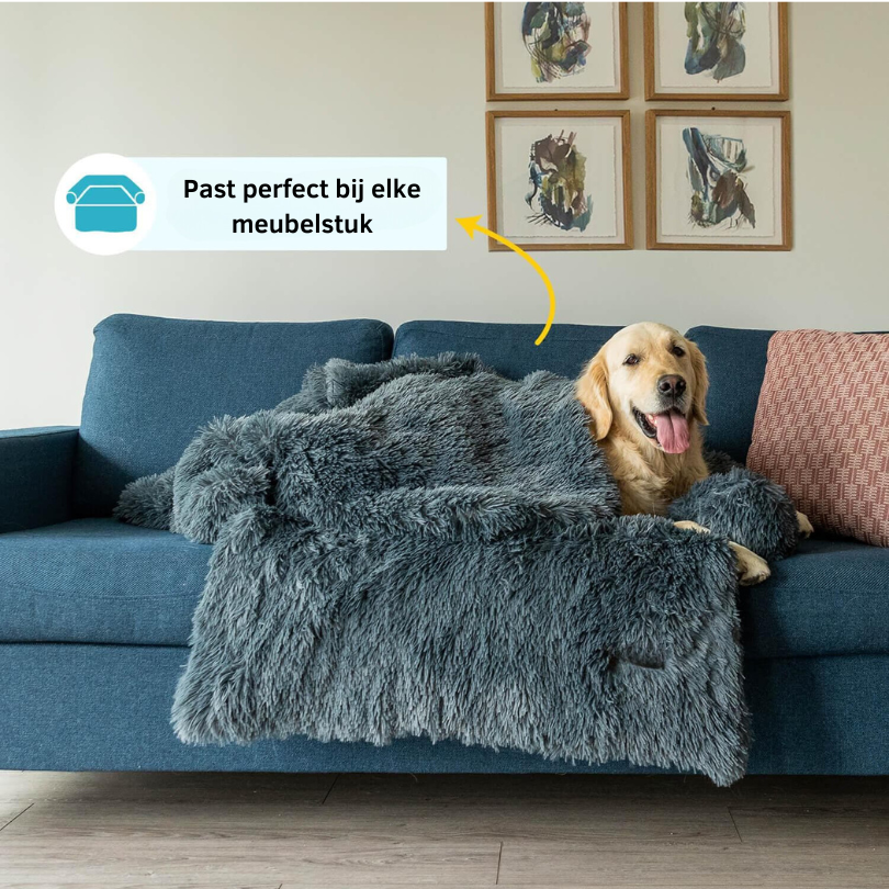 Zachte Hondendeken Luxe Plush voor Ontspanning en Slaap
