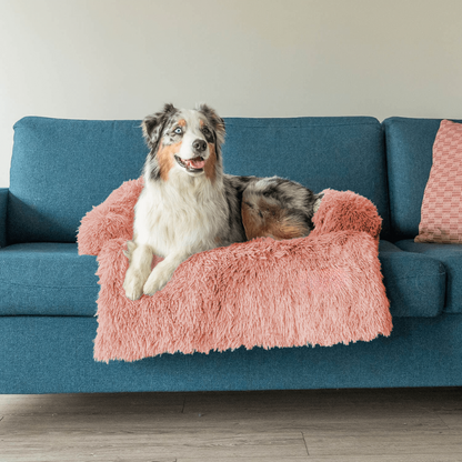 Waterafstotend Hondenbed met Zacht Vegan Bont en Antislip Bodem