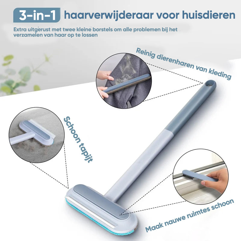 Multifunctionele Borstel voor Schone Haren en Stofverwijdering
