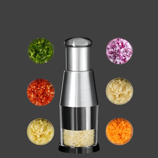 Roestvrijstalen Knoflookpers Gourmet Stijl Efficiënt