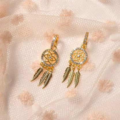 Gouden Oorbellen 14K Elegante Verfijning
