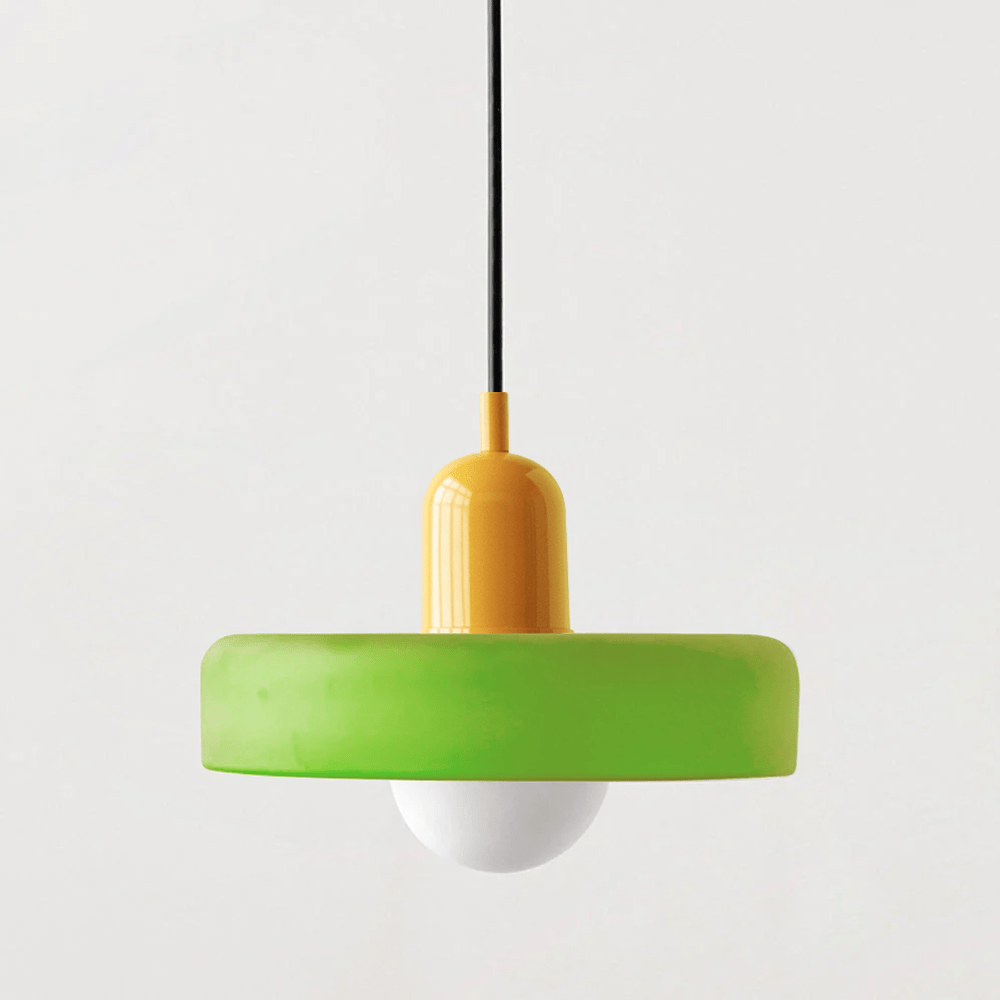 Kleurrijke Hanglamp Modern Glazen Design voor Woonkamer