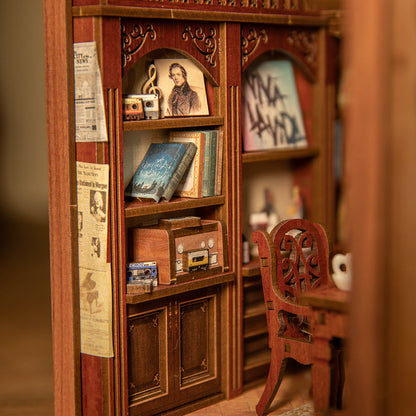 Boekhoek Kit voor Houten Boekenkast DIY