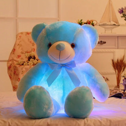 Knuffel Pluche Beer met Zachte LED Lichten