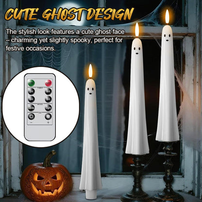 Halloween Lamp Spooklicht Afstandsbediening 3D Vlam Effect