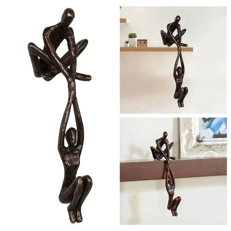 Romantische Liefdes Sculptuur Beeldje voor Huisdecoratie - Velinix