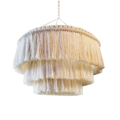 Handgeweven Wandtapijt Lampenkap Scandinavisch Design Hanglamp
