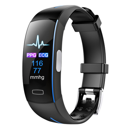 Bluetooth Smartwatch met Hartslag- en Bloeddrukmeting