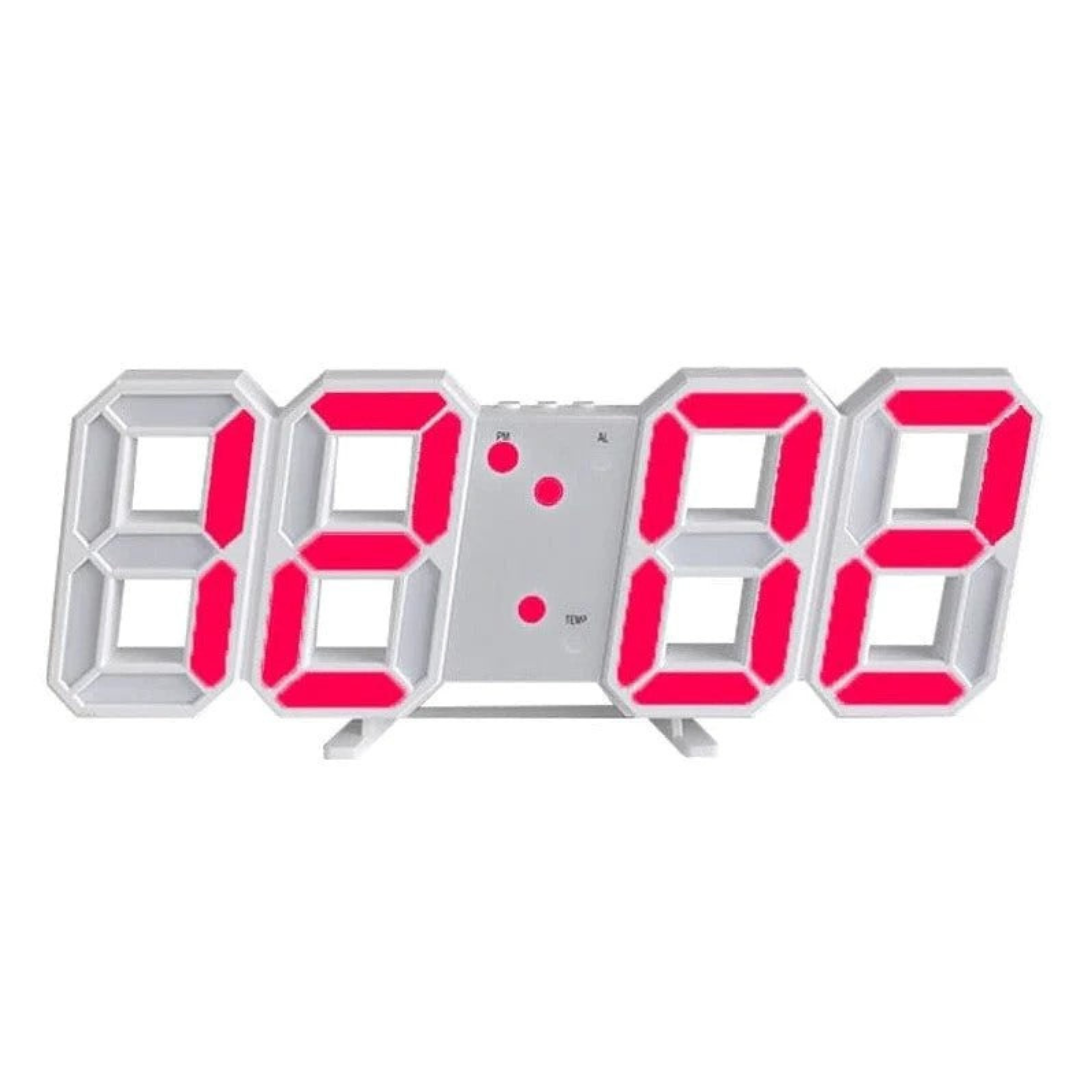 LED Wandklok 3D Digitale Moderne Design