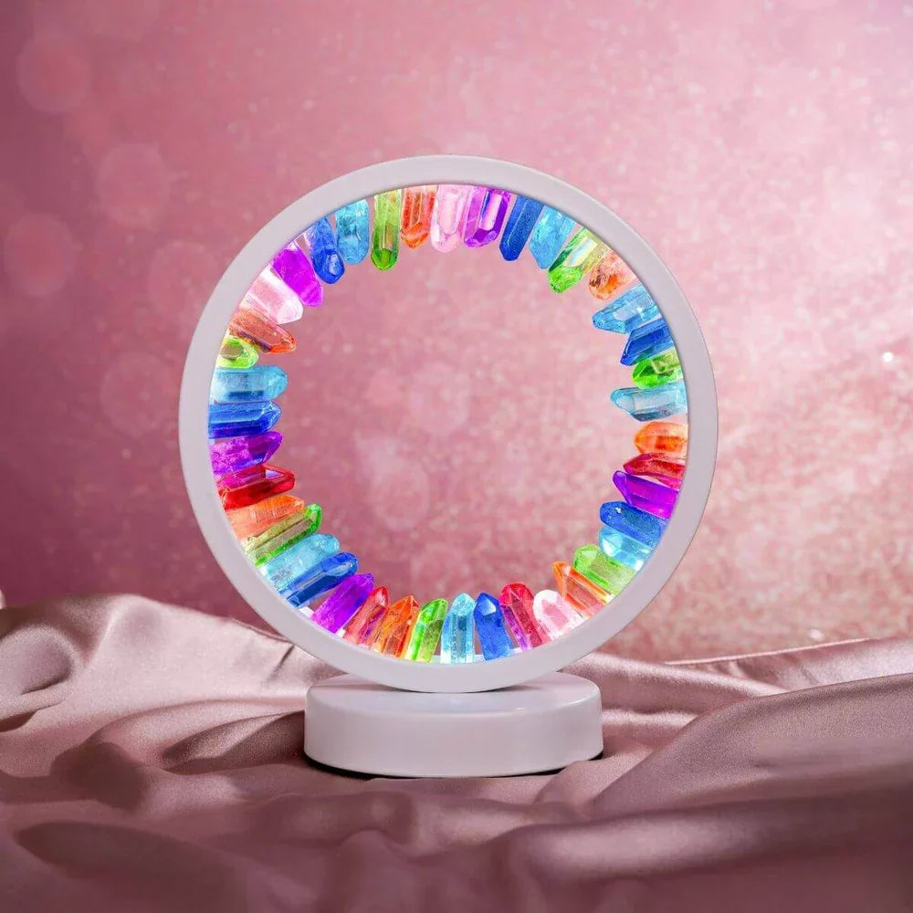 Kwarts Kristal Lamp Regenboog Effect Energiebalans