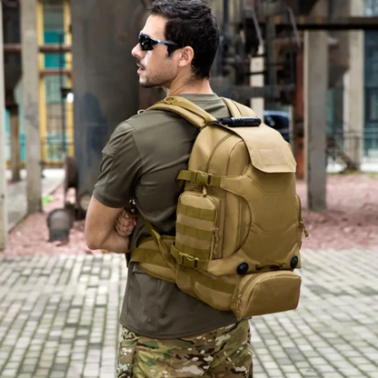 Tactische Rugzak 40L Waterdicht en Robuust voor Hiking en Camperen