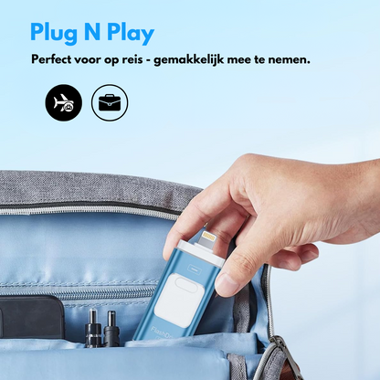 USB Backup Stick 4-in-1 voor Telefoon en Computer
