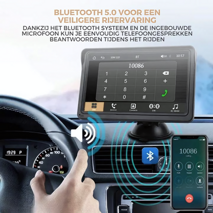 Auto Infotainment Systeem met Apple CarPlay en Android Auto