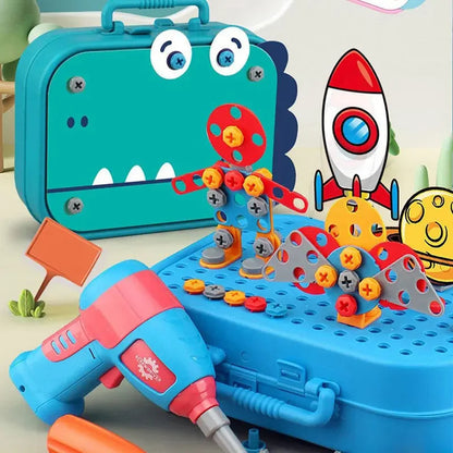 Kinder Gereedschapskist 3D Montessori Speelgoed