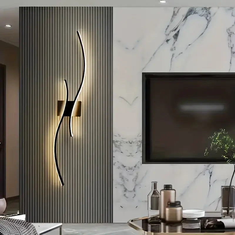 LED Wandlamp Glas Dimbaar Modern Design