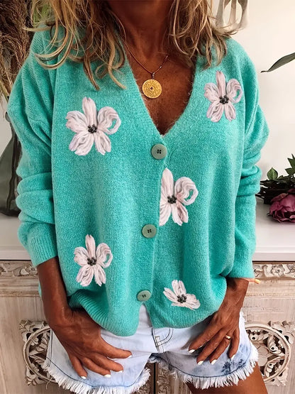 Gebreide Pullover voor Dames - Stijlvolle Trui met Uitgesneden Detail - Velinix