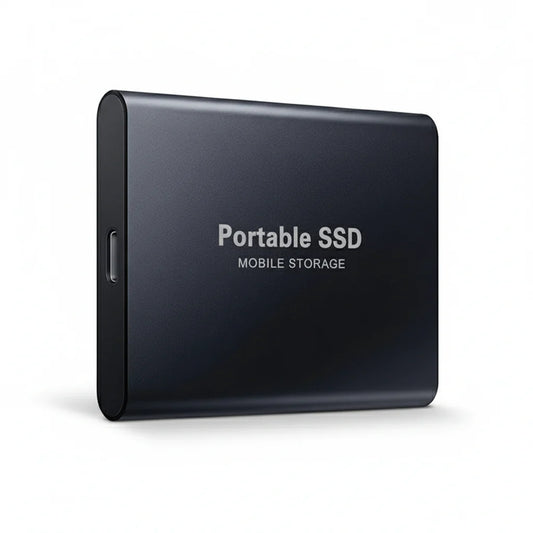 SwiftDrive™ – Externe SSD Schijf met USB 3.0 & Type-C | Supersnel Draagbaar Opslagstation