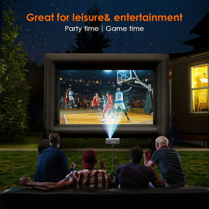 Compacte Mini Projector 3000 Lumen Draagbaar voor Thuisbioscoop en Buiten