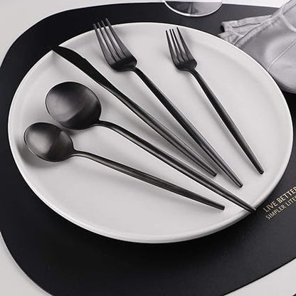 PronkPracht Luxe Servies 36-Delig Bestek Set Hoge Kwaliteit Matte Afwerking