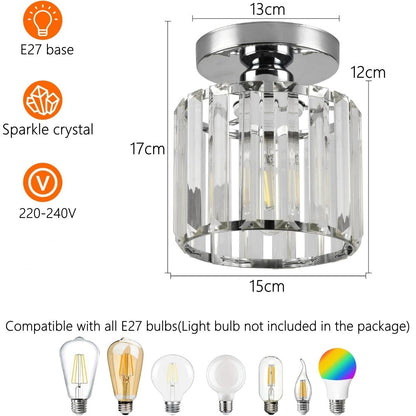 Zwart Plafondlamp Modern LED Flush Design