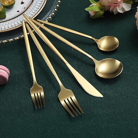 Roestvrij Staal Bestek Set Elegante Design - Velinix