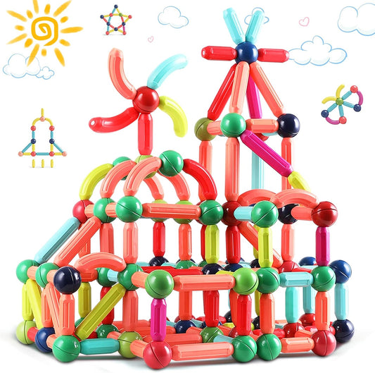 Magnetische Bouwstenen Set voor Kinderen en Volwassenen - Velinix