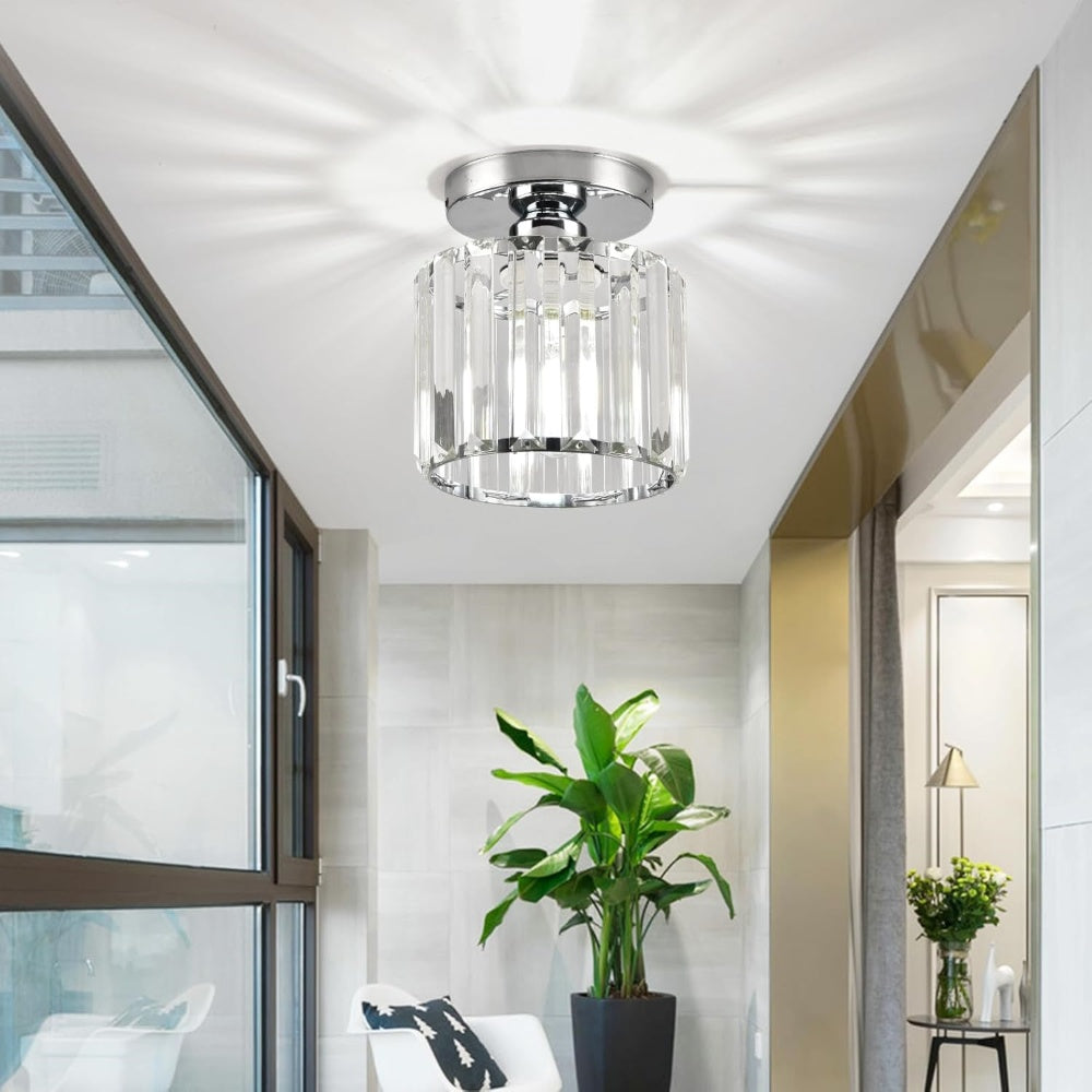 Zwart Plafondlamp Modern LED Flush Design