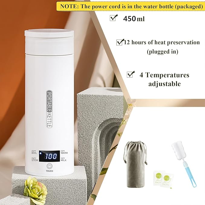 Roestvrijstalen Waterkoker Snelkokend 2200W ThermoHeat