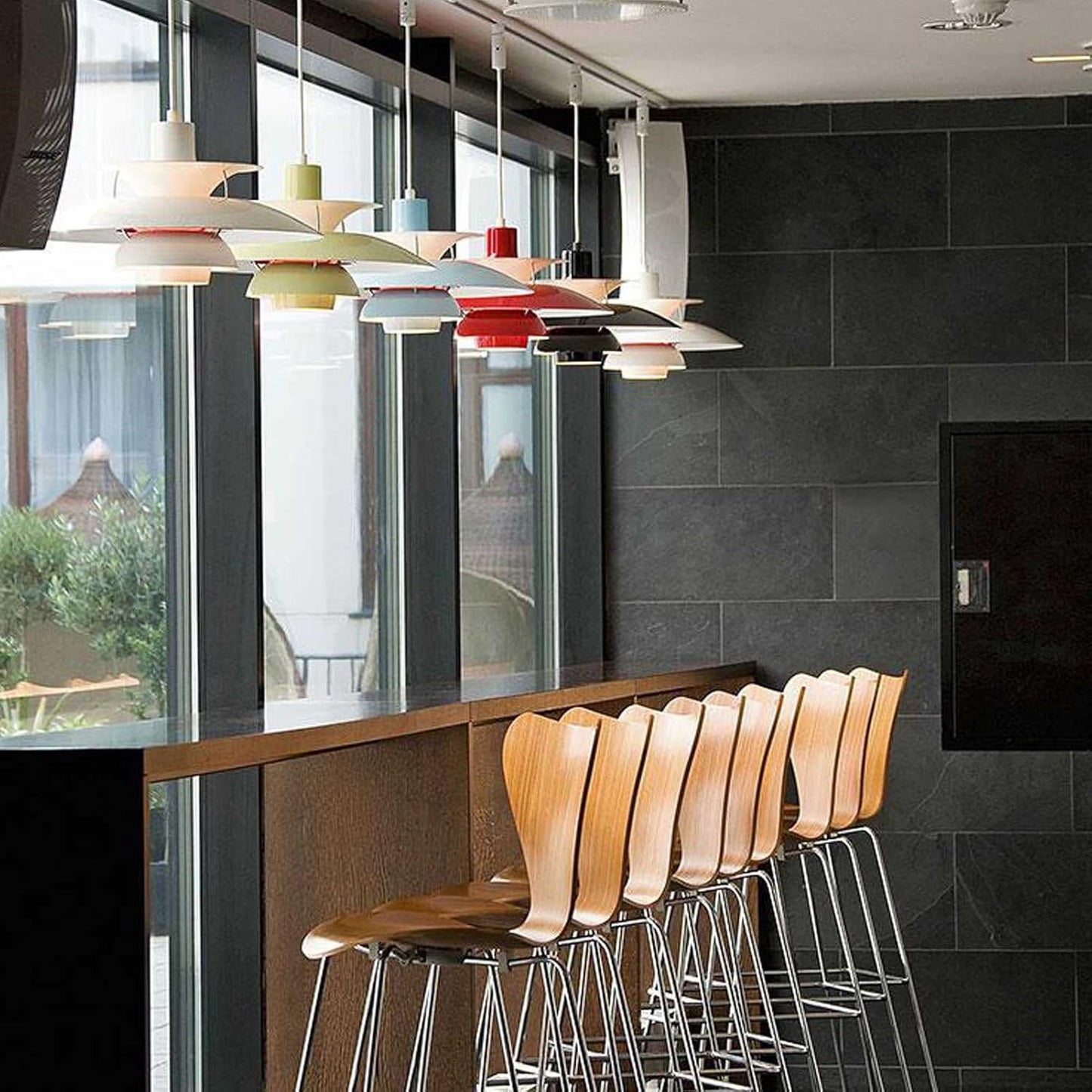 LED Pendant Lamp Design Plafondlamp met Parapluscherm