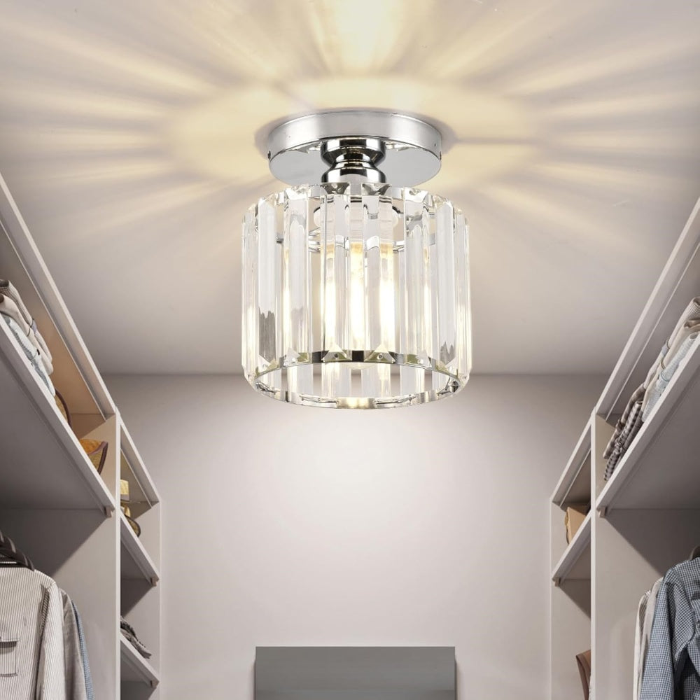 Zwart Plafondlamp Modern LED Flush Design