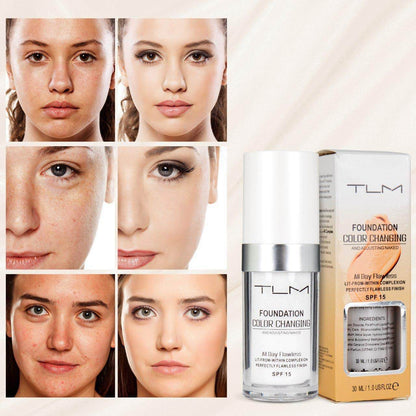 Makeup Foundation Verandering Farge