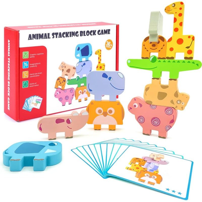 Dieren Stapelspel Sensory Speelgoed voor Kinderen - Velinix