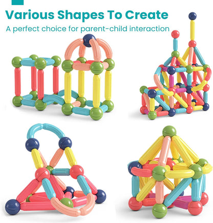 Magnetische Bouwstenen Set voor Kinderen en Volwassenen