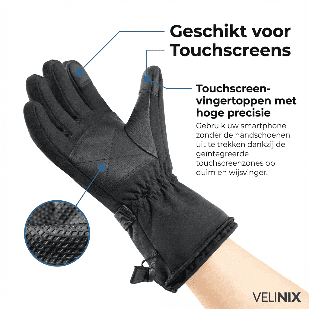 Velinix™ – Oplaadbare verwarmde handschoenen