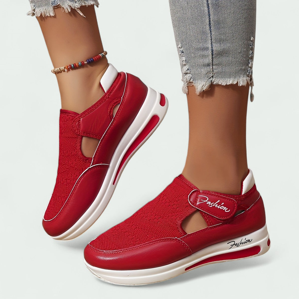 Zavina™ – Dames Instappers Ademend Comfort met Verstelbare Sluiting-5