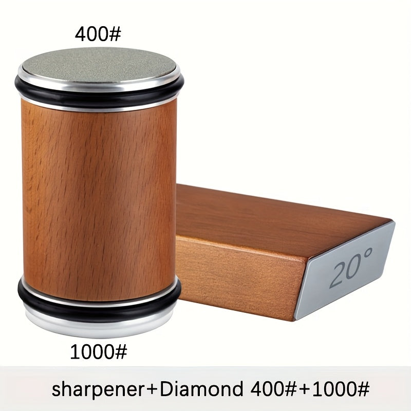Slijpsteenset met Magnetische Houder voor Hout en Metaal 15° en 20°
