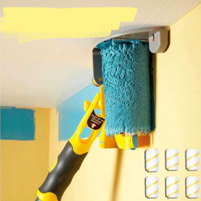 Verf Roller Set met Perfect Edge Gereedschap en 3 Extra Rollers - Velinix