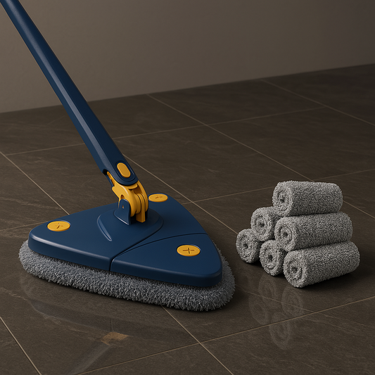 Mop met 360° Rotatie - Gemakkelijk en Efficiënt Schoonmaken - Velinix