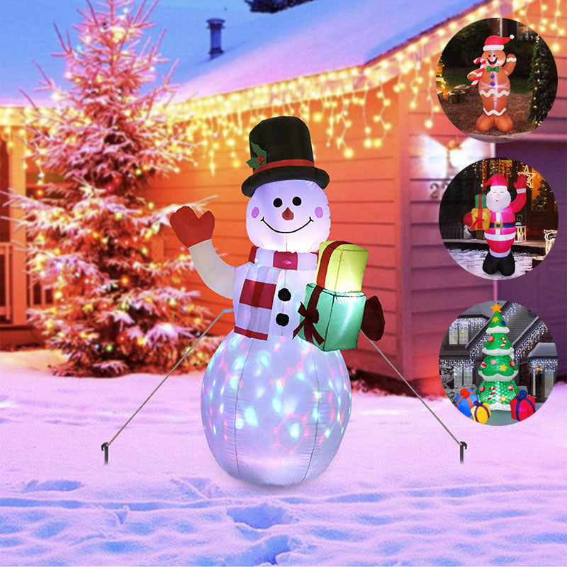 Kerstversiering met Verlichting - Sneeuwman of Kerstboom Ornament - Velinix