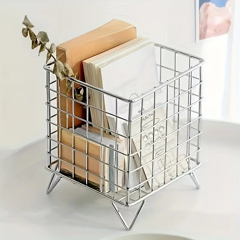 Eenvoudige Opbergkast met Grid Shelf Design voor Thuis - Velinix